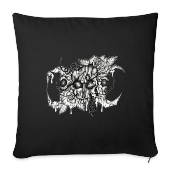 3 Lunes NB - Housse de coussin décorative 45 x 45 cm - noir - Devant