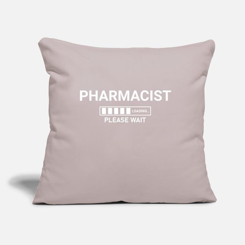 Pharmacist Loading Please Wait Sofa pillowcase 17,3'' x 17,3'' (45 x 45 cm)