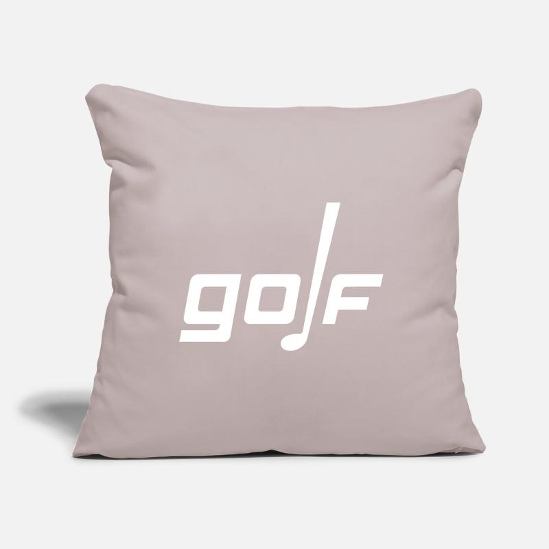 Golfe Housse de coussin décorative 45 x 45 cm