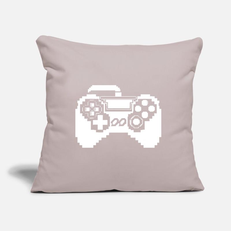 Game Controller Pixel Graphics Sofa pillowcase 17,3'' x 17,3'' (45 x 45 cm)