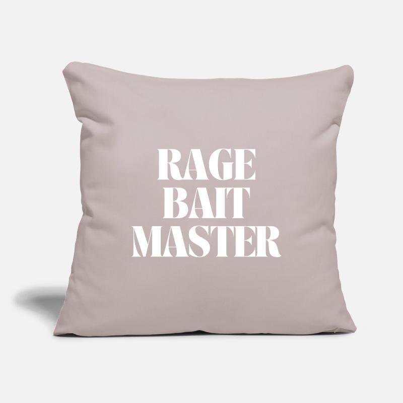 Rage Bait Master Sofa pillowcase 17,3'' x 17,3'' (45 x 45 cm)