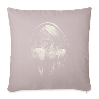 graffiti - Sofa pillowcase 17,3'' x 17,3'' (45 x 45 cm) - light taupe - Front