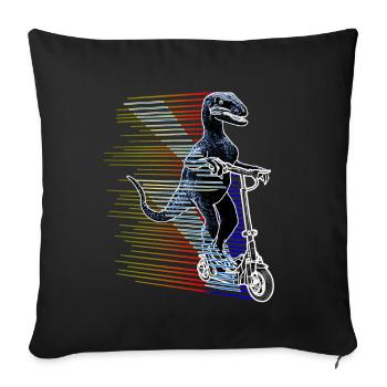 Escooter Electroroller E-Scooter Raptor Bestseller - Sofa pillowcase 17,3'' x 17,3'' (45 x 45 cm) - black - Front