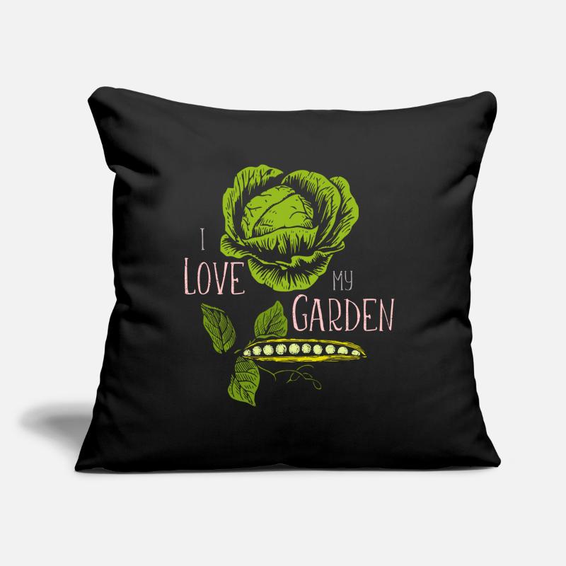 Jardin potager Housse de coussin décorative 45 x 45 cm