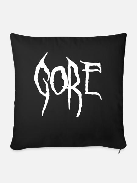 Goregrind - Sofakissenbezug 45 x 45 cm - Schwarz