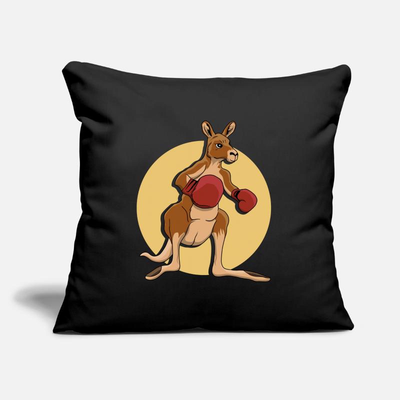 Kangaroo boxer Sofa pillowcase 17,3'' x 17,3'' (45 x 45 cm)