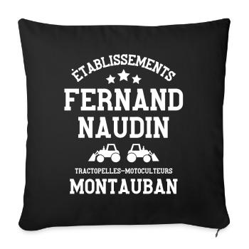 les tontons flingueurs, film culte - Housse de coussin décorative 45 x 45 cm - noir - Devant