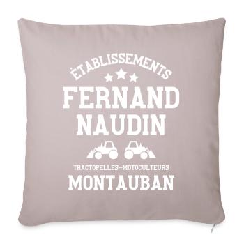 les tontons flingueurs, film culte - Housse de coussin décorative 45 x 45 cm - taupe clair - Devant