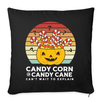 Révélation du sexe d’Halloween - Housse de coussin décorative 45 x 45 cm - noir - Devant