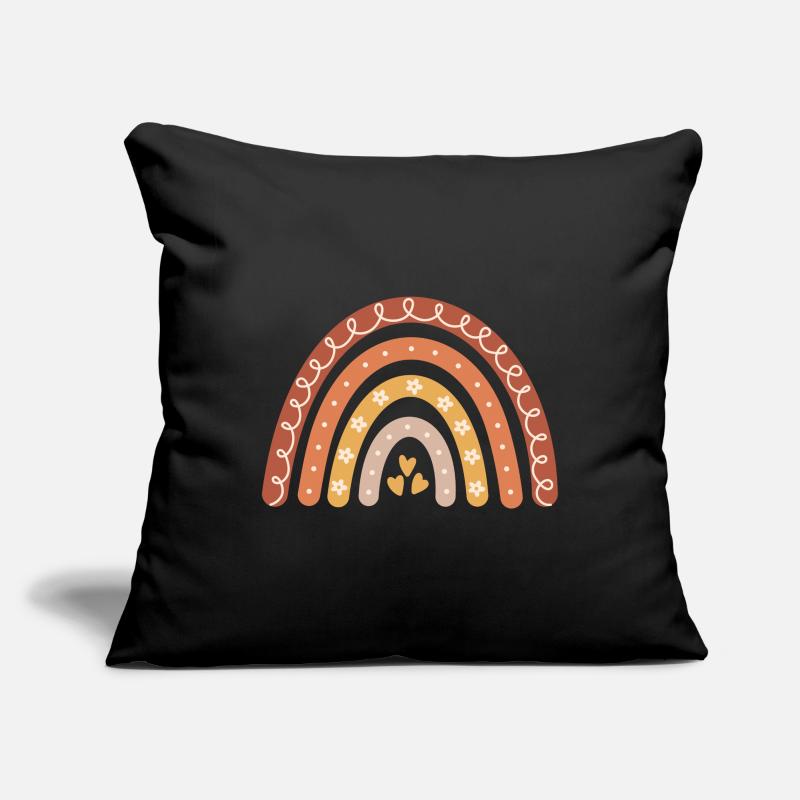 Boho Rainbow Sofa pillowcase 17,3'' x 17,3'' (45 x 45 cm)