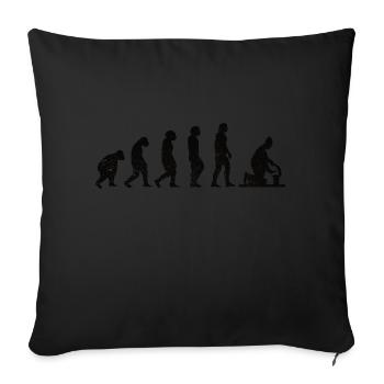Artisan Tournevis Craft Mechanic - Housse de coussin décorative 45 x 45 cm - noir - Devant