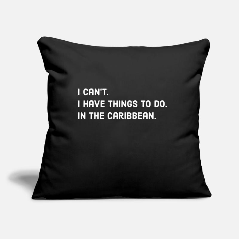 Caraïbes Housse de coussin décorative 45 x 45 cm