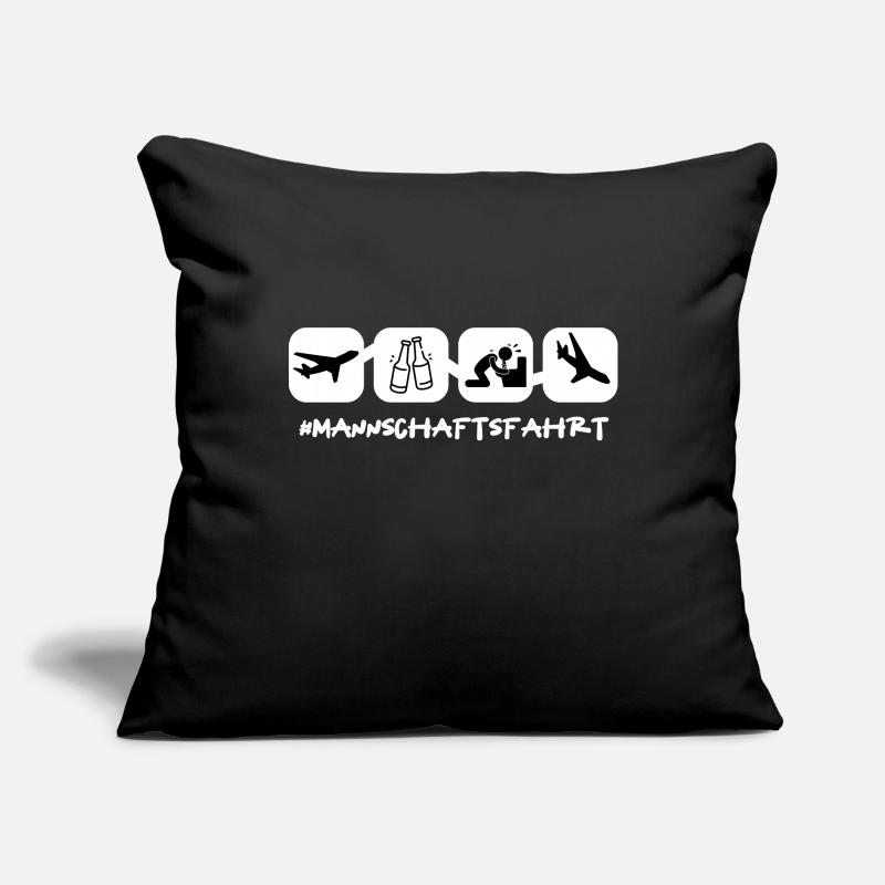 #Mannschaftsfahrt Sofakissenbezug 45 x 45 cm
