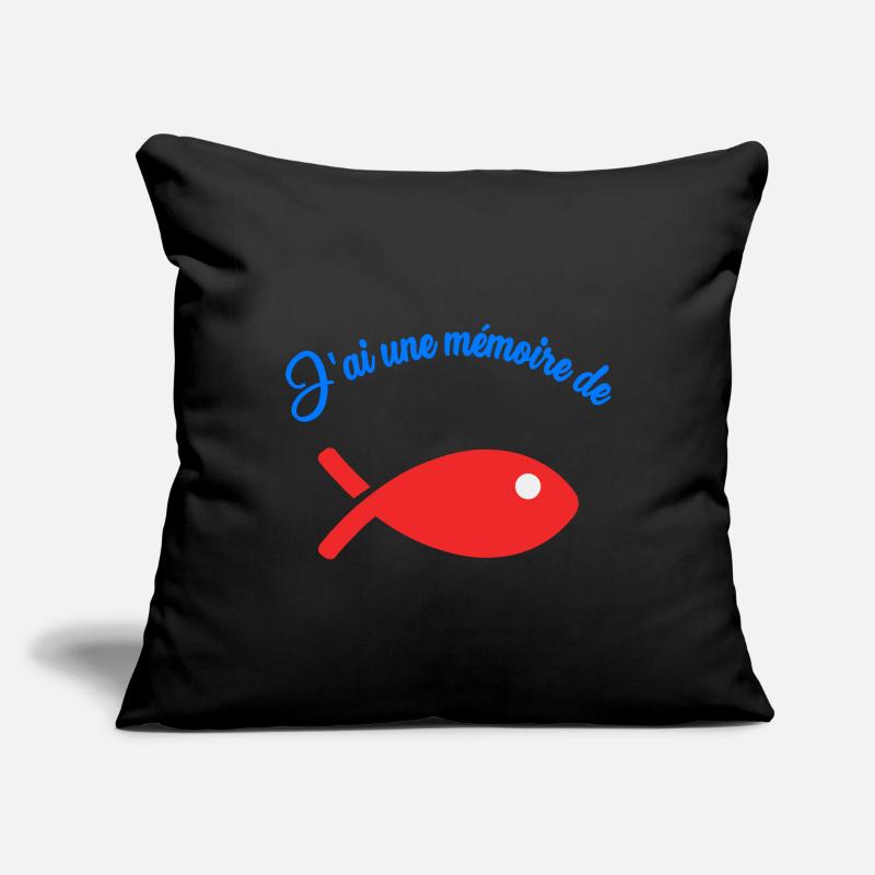 FISH. MEMORY Sofa pillowcase 17,3'' x 17,3'' (45 x 45 cm)