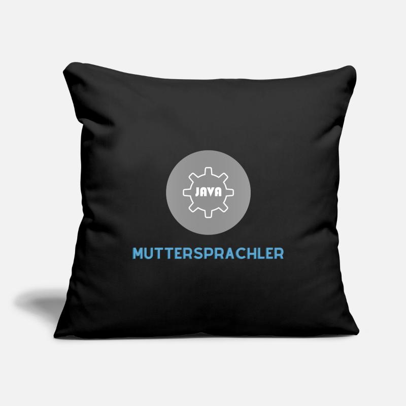 Native speaker: JavaScript Edition Sofa pillowcase 17,3'' x 17,3'' (45 x 45 cm)