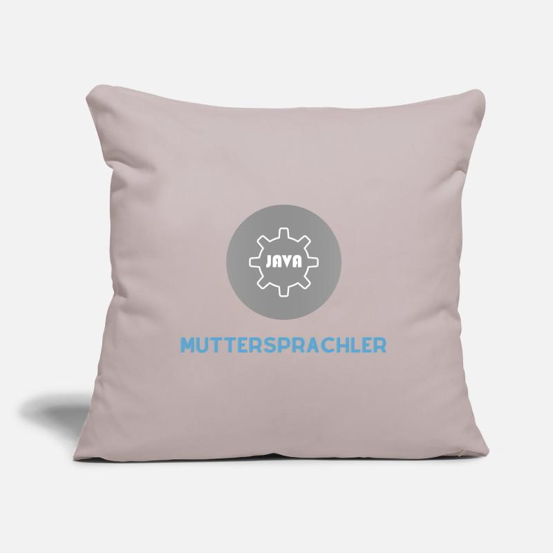 Locuteur natif : JavaScript Edition Housse de coussin décorative 45 x 45 cm