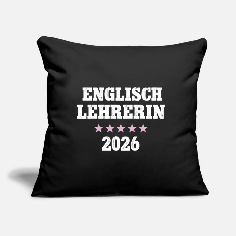 Programme de formation des enseignants d’anglais 2026 Professeur d’anglais Housse de coussin décorative 45 x 45 cm