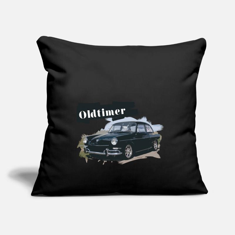 Oldtimer Car, Design, Oldscool, Automobile Housse de coussin décorative 45 x 45 cm