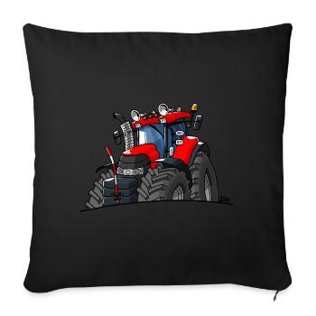 0844 CIH - Sofa pillowcase 17,3'' x 17,3'' (45 x 45 cm) - black - Front