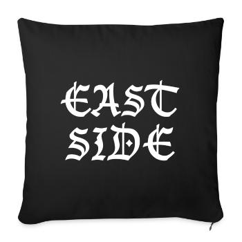 EASTSIDE East - Sofa pillowcase 17,3'' x 17,3'' (45 x 45 cm) - black - Front