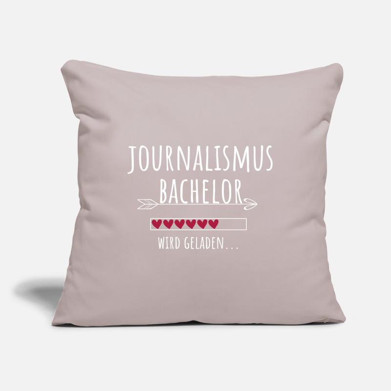 Journalismus Bachelor Studium Studentin Geschenk Sofakissenbezug 45 x 45 cm