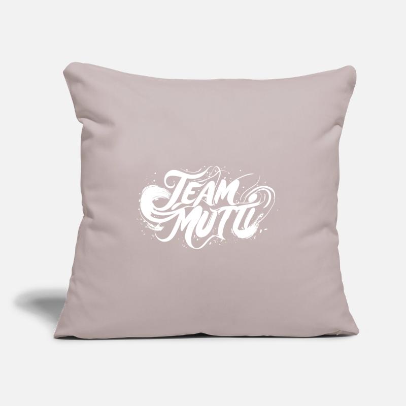 Team Mutti! Sofakissenbezug 45 x 45 cm