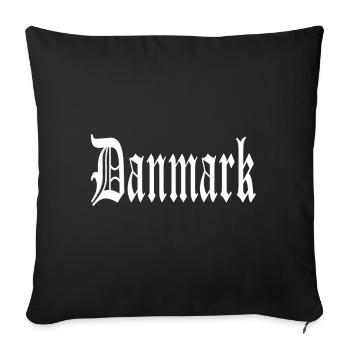 Danmark Design - Sofa pillowcase 17,3'' x 17,3'' (45 x 45 cm) - black - Front
