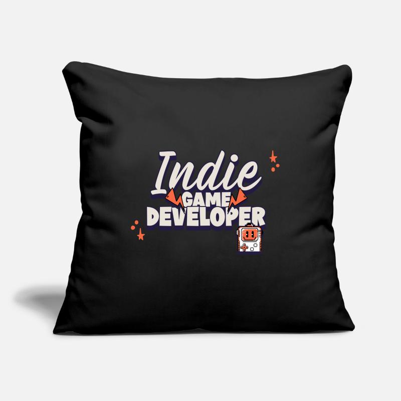 Indie Game Developer Sofa pillowcase 17,3'' x 17,3'' (45 x 45 cm)