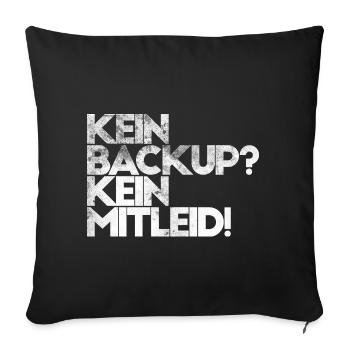 Informatiker Informatik Programmierer Nerd Geek - Sofakissenbezug 45 x 45 cm - Schwarz - Vorne