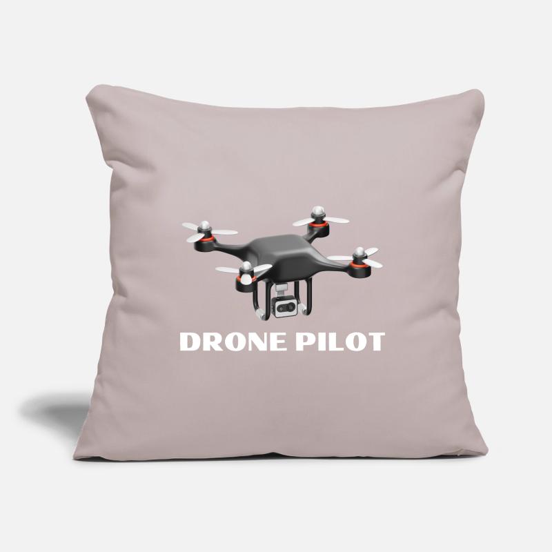 Drone Pilot Drone Drones Quadcopter Sofa pillowcase 17,3'' x 17,3'' (45 x 45 cm)