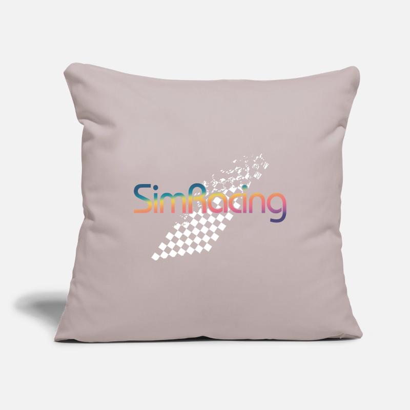 SimRacing Gradient Logo Sofa pillowcase 17,3'' x 17,3'' (45 x 45 cm)