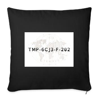 NOTTING HILL - Sofa pillowcase 17,3'' x 17,3'' (45 x 45 cm) - black - Front