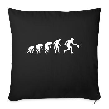 Pickleball Player BallSport Pickleball Gift - Sofa pillowcase 17,3'' x 17,3'' (45 x 45 cm) - black - Front