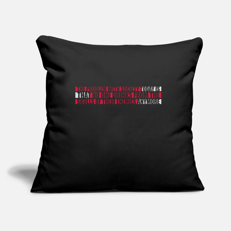 drinks from enemies skulls Sofa pillowcase 17,3'' x 17,3'' (45 x 45 cm)