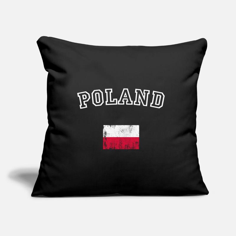 Poland Arch Flag Design Sofa pillowcase 17,3'' x 17,3'' (45 x 45 cm)