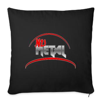 Nu Metal Red Cap Edition - Sofakissenbezug 45 x 45 cm - Schwarz - Vorne