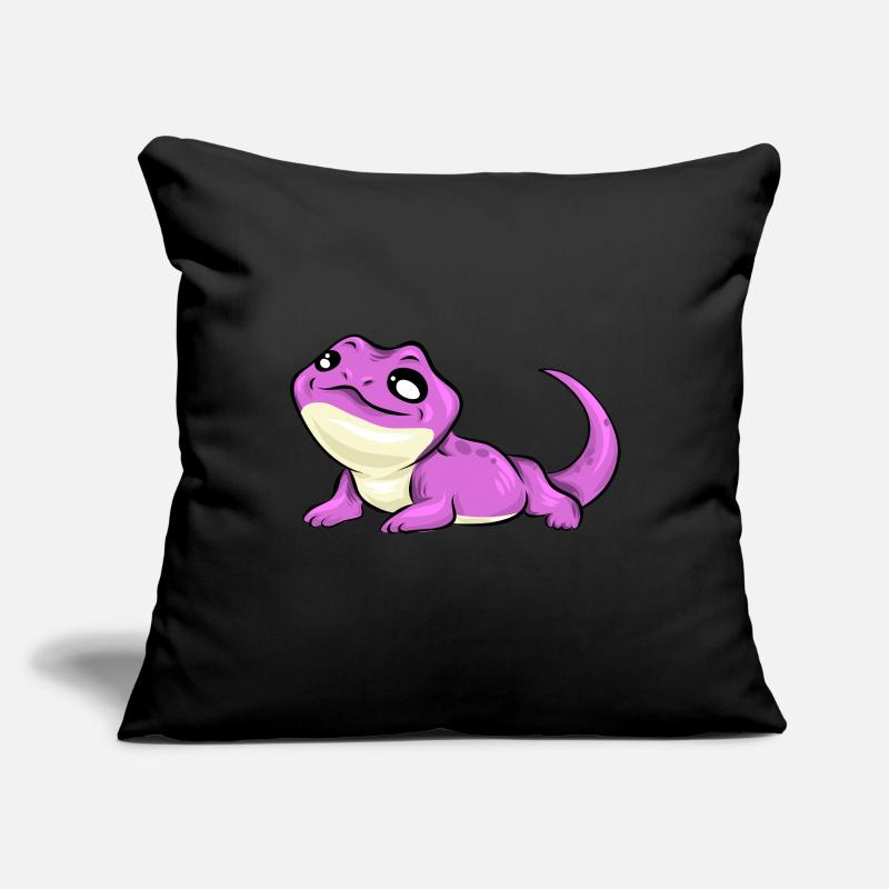Lizard sweet pink pink gift Sofa pillowcase 17,3'' x 17,3'' (45 x 45 cm)