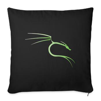 Kali Linux Drache - Sofakissenbezug 45 x 45 cm - Schwarz - Vorne