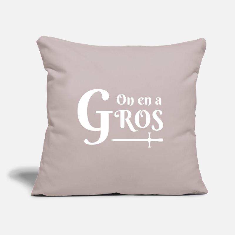 chevalier, épée, perceval, karadoc, merlin Housse de coussin décorative 45 x 45 cm