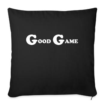 Game Gaming PC - Sofa pillowcase 17,3'' x 17,3'' (45 x 45 cm) - black - Front