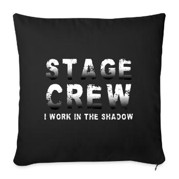 Schauspielerin Theaterfan Regie Broadway - Sofakissenbezug 45 x 45 cm - Schwarz - Vorne