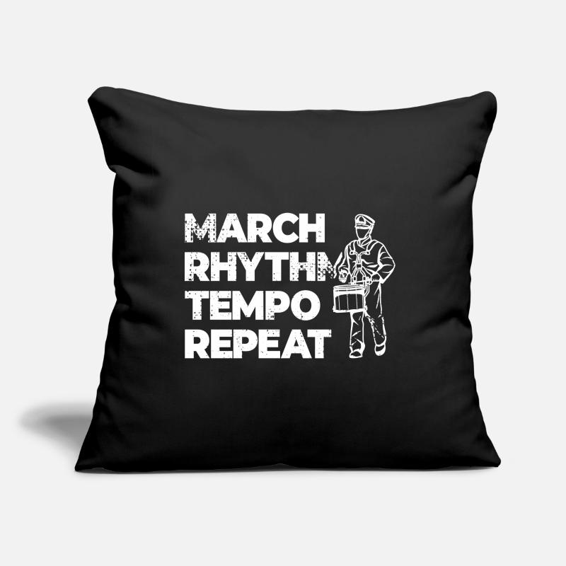 March Rhythm Tempo Repeat Sofakissenbezug 45 x 45 cm