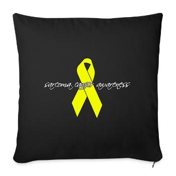 Astronaut and Cosmonaut Astronaut - Sofa pillowcase 17,3'' x 17,3'' (45 x 45 cm) - black - Front