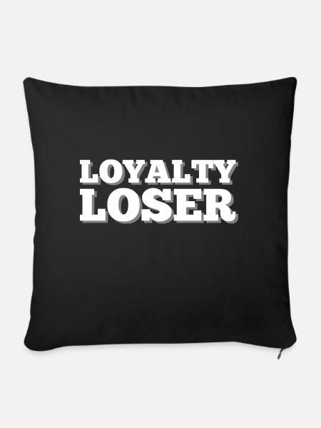 Cheater Relationship Revenge Cheating Disloyal - Sofakissenbezug 45 x 45 cm - Schwarz