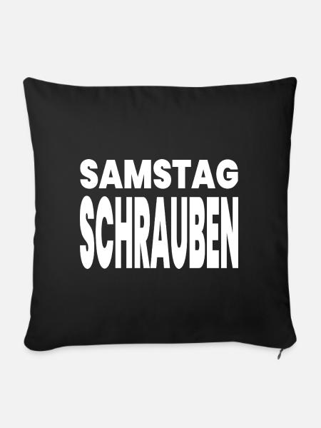 Autos - Sofakissenbezug 45 x 45 cm - Schwarz