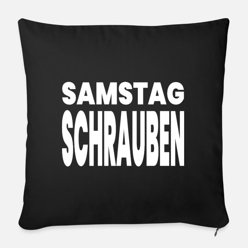 Autos - Sofakissenbezug 45 x 45 cm - Schwarz