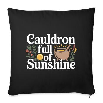 Certified Clinical Infusion Specialist Apparel  - Sofa pillowcase 17,3'' x 17,3'' (45 x 45 cm) - black - Front