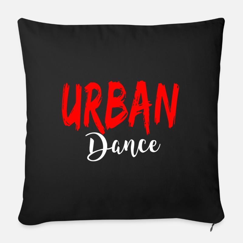 Urban Dance - Urban Dance Shirt - Housse de coussin décorative 45 x 45 cm - noir