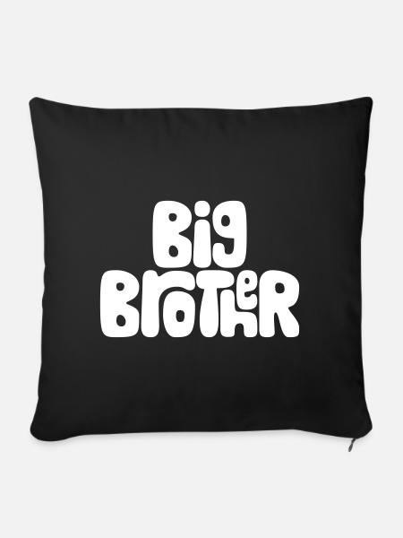 Big Brother - Sofakissenbezug 45 x 45 cm - Schwarz