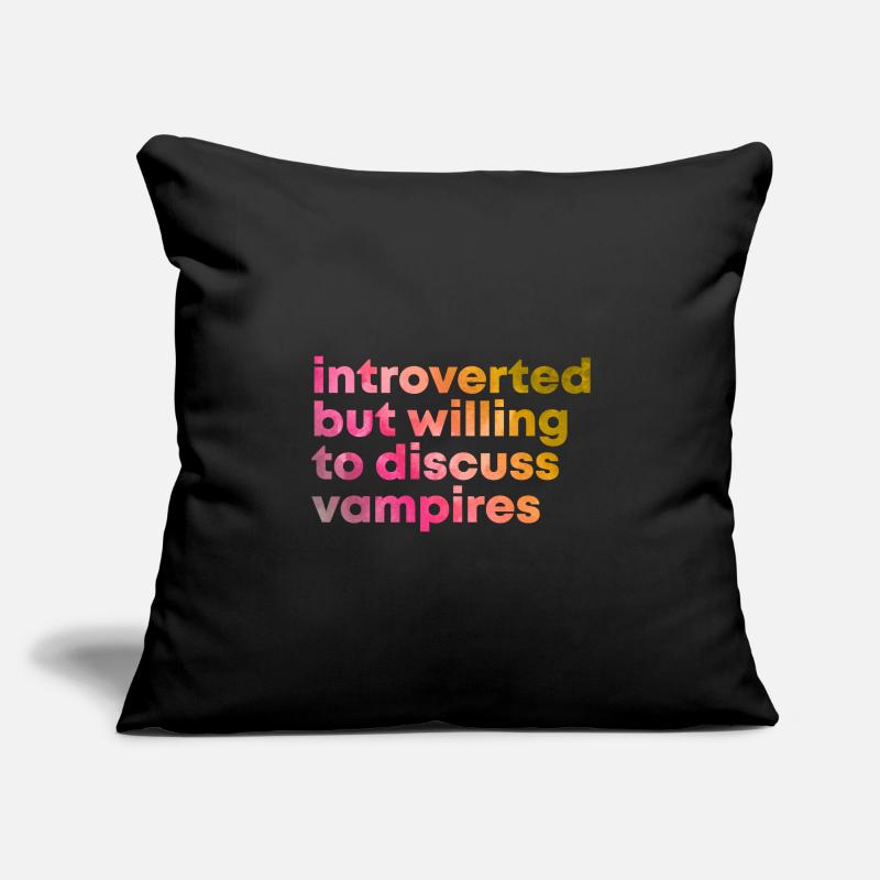 Vampire Vampire Housse de coussin décorative 45 x 45 cm